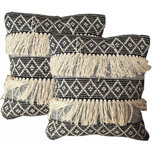 Chardin Home Set of 2 20 X 20 Throw Pillow /  Pillow Covers New - Picture 1 of 6